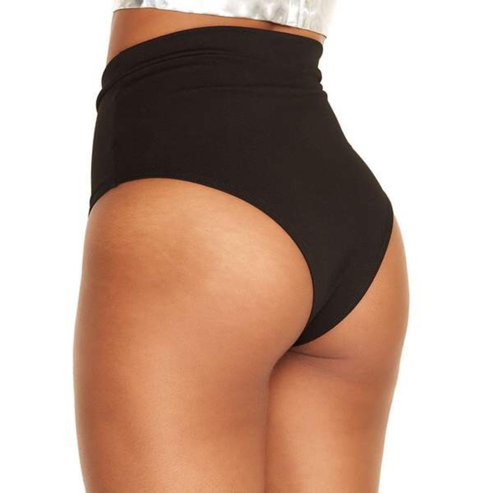High waisted booty shorts